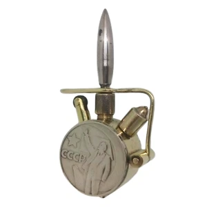Vintage Style Petrol Lighter Handmade Steampunk Style, Handcrafted Trench Art. - Picture 1 of 24