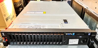 IBM System X3650 M4 | 2x Xeon E5-2643 v2 @3.5GHz 64GB 5x400GB SSD 5x600GB 2xPSU - Image 1 of 4