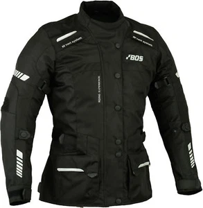 Damen Winter Motorrad Jacke Motorradjacke Damen Motorrad Roller Jacke Schwarz - Bild 1 von 3