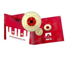 2018 $2 Remembrance Day Armistice Centenary 'C' Mint Mark Card Folder