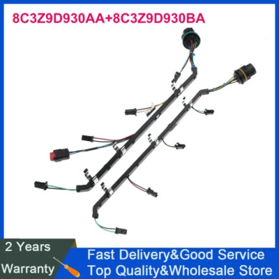 Arnés de cableado inyector de combustible izquierdo y derecho para Ford Super Duty F-250 F-350 450 550 Foto 1 de 4