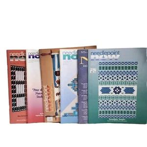 Needlepoint Now Lot of 6 Magazines 2001 2002 Needlepointers - Picture 1 of 7