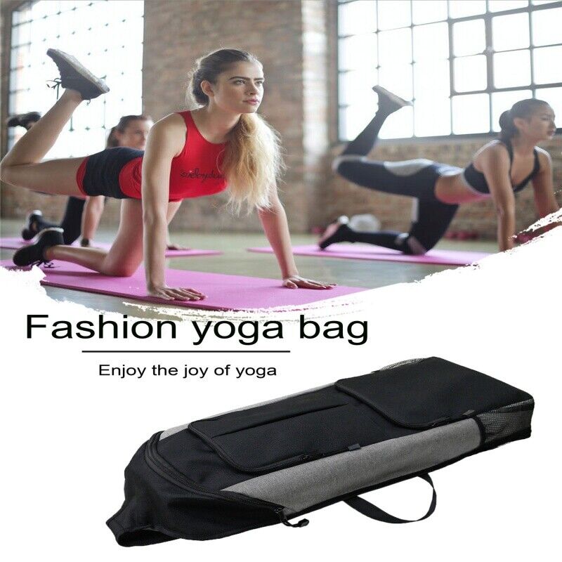 Gym Yoga Mat Fitness Sports Bag Men Woman Training Travel Sport Shoulder Bag