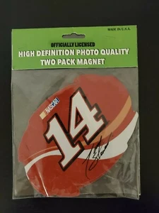 2 pack NASCAR #14 Tony Stewart CAR MAGNET-Tony Stewart MAGNET - Picture 1 of 4
