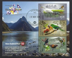 NEW ZEALAND 2018 "THAILAND WORLD STAMP EXHIBITION" MINIATURE SHEET FINE USED - Picture 1 of 1