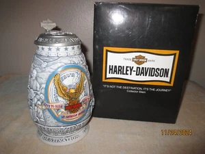 2000 Harley Davidson "It's Not the Destination, It's the Journey" Beer Stein - Picture 1 of 6