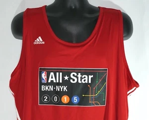 Adidas NBA All Star Game 2015 New York Brooklyn Reversible Jersey Size 2XL - Picture 1 of 12
