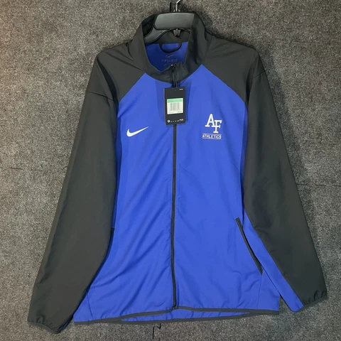 Nike Air Force Academy Falcons Jacket Mens XL Full Zip Dri Fit NCAA USA Cover