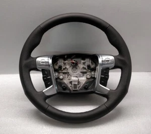 FORD S-MAX STEERING WHEEL NEW LEATHER 2011-2018 Tuning Custom GALAXY MONDEO - Picture 1 of 5