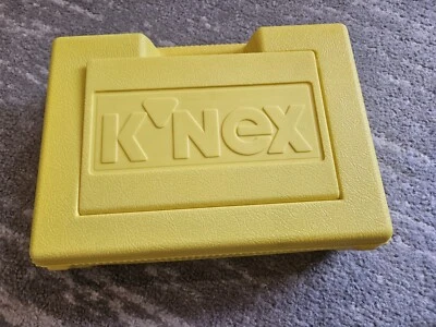 Yellow Knex Storage Box Case with 311  Pieces!  - Image 1 of 4