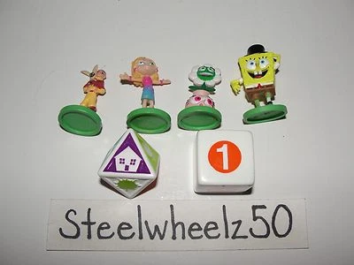 Nick Scene It Tokens & Dice Replacement Parts 2006 Spongebob Avatar Airbender - Image 1 of 3