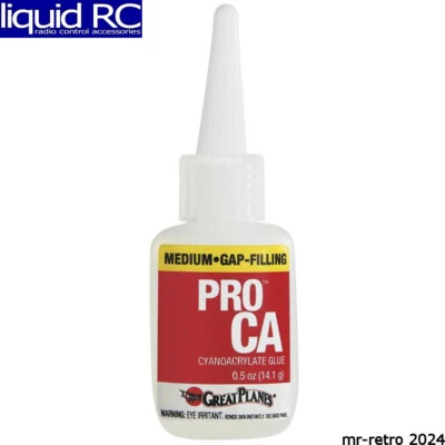 Great Planes MR6007 Great Planes Pro Ca+ Glue Medium 1/2 Oz - Image 1 of 2