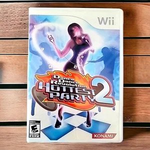 Wii Dance Dance Revolution Hottest Party 2 Game Complete W Manual Tested 2006 - Picture 1 of 4