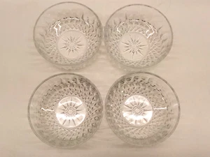 Vintage Arcoroc France Glass Bowl x 4 Fruits Dessert /E-3/ - Picture 1 of 8