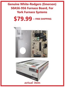 GENUINE White-Rodgers, Emerson 50A56-956 Furnace Board, or York Furnace Systems - Picture 1 of 3