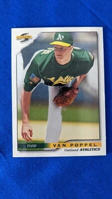 1996 Score Oakland Athletics Baseball Card #432 Todd Van Poppel - Image 1 of 2