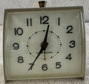 vintage westclox wind up alarm clock