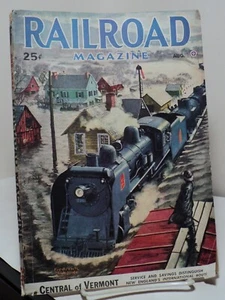 Railroad Magazine - August 1947 - Foto 1 di 2