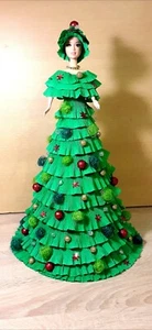 The original  Decorative Doll Christmas tree Girl - Picture 1 of 4