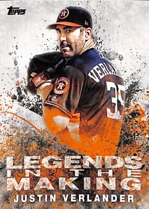 2018 Topps Series 2 #LITM-24 JUSTIN VERLANDER Legends in the Making Astros - Picture 1 of 2