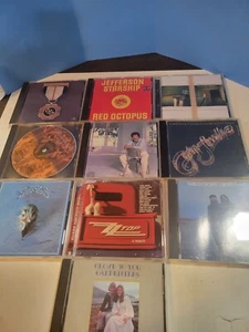 10 Rock Pop Cds Eagles ELO Lionel Ritchie Carpenters Jefferson Starship And More - Picture 1 of 22