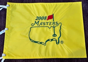 2008 MASTERS Tournament Pin Flag - TREVOR IMMELMAN Won! - Picture 1 of 3