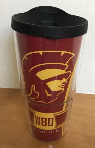 TERVIS University of Southern California USC Trojans 24oz Travel Tumbler Cup Cover
