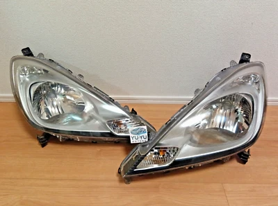 Honda Genuine Fit Jazz 2009-2014 Halogen Reflector Headlight Lamp Left Right OEM - Image 1 of 4