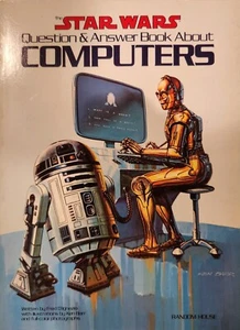Libro de preguntas y respuestas vintage de Star Wars 1983 sobre computadoras R2-D2 y C-3PO - Imagen 1 de 1