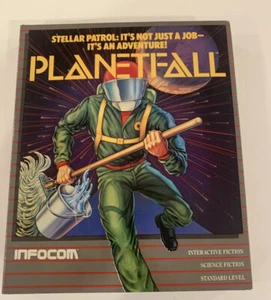 PLANETFALL INFOCOM Commodore 64 128 scheda libro disco usata - Foto 1 di 12