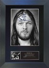DAVE GILMOUR Pink Floyd Signed Mounted Reproduction Autograph Photo Print A4 607
