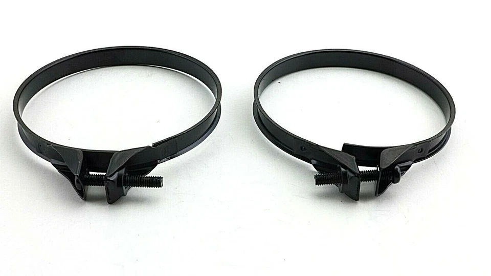 2FASTMOTO SET OF 2 BLACK BAND CLAMP, 40-46mm RANGE (1.57" - 1.69") 25-3114A - Image 1 of 3
