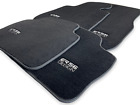 Floor Mats For Bmw X6 Series F16 Black Er56 Design Premium Brand Lhd Clips