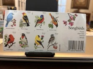 Book of 20 USPS Forever Stamps SONGBIRDS 2014 Series -MINT FV $15.60 - Picture 1 of 3