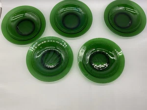 Anchor Hocking Forest Green piatto per insalata o pranzo largo 8 pollici, 10 disponibili - Foto 1 di 3