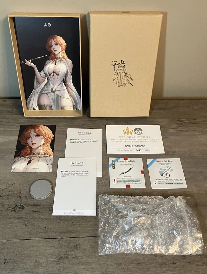 全新 Kingdom Death Monster Dark Confidant Deathgrey 版 — 第 1/1 张图片