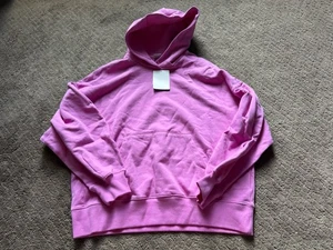 Puma Damen klassischer übergroßer Hoodie Mauve Pop Größe M 60 $ - Bild 1 von 8