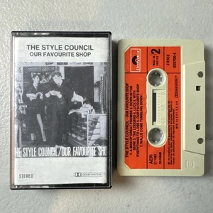 STYLE COUNCIL - OUR FAVOURITE SHOP - Cassette Album GREECE (SIDE 1 LABEL TEAR) - Bild 1 von 2