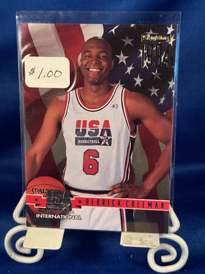 1994 Skybox USA Basketball Gold Derrick Coleman #37 - Image 1 of 2