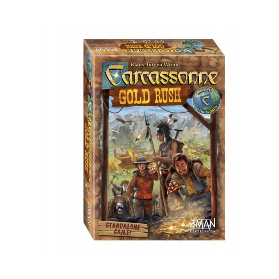 Carcassonne Gold Rush Box VG+/NM - Image 1 of 1