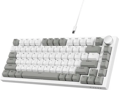 AJAZZ AK820 Pro Wireless Mechanical Gaming Keyboard Hot Swappable TFT Display - Image 1 of 4