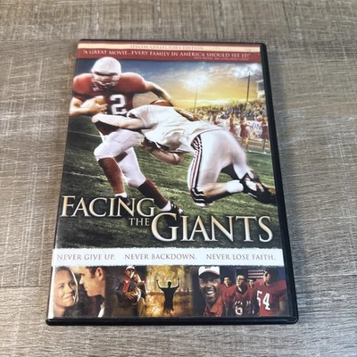 Facing The Giants (DVD 2007 WS) PG Faith Drama Sports Kendrick Brothers - Image 1 of 4