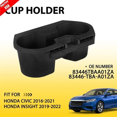 For 2016-2018 Honda Civic Holder Water Cup Drink Holder Assembly 83446TBAA01ZA Foto 1 de 4