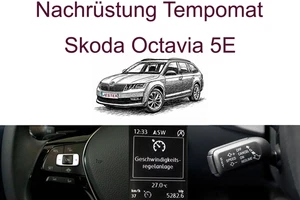 Nachrüstung Tempomat Skoda Octavia 5E inkl. Einbau - Picture 1 of 1