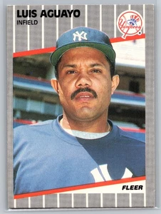 1989 Fleer - Luis Aguayo #249 - Picture 1 of 2