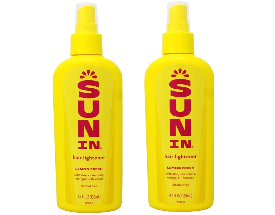 Spray aclarador de cabello Sun-in limón 4,7 fl oz (paquete de 2) Foto 1 de 3