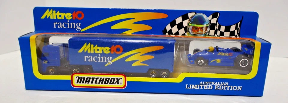 Matchbox 1993 Australian Limited Edn Mark Larkham Mitre 10 Racing New in C9 Box - Image 1 of 3