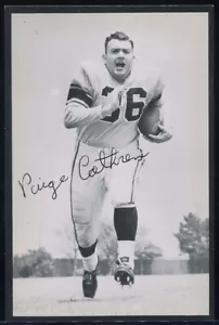 1957 Los Angeles Rams Team Issue Paige Cothren casi nuevo Universidad de Mississippi - Imagen 1 de 1