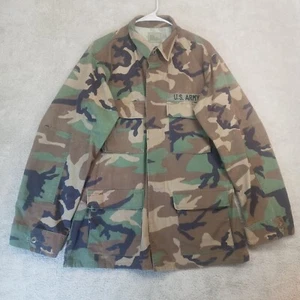 US Army Woodland Camouflage Combat Coat Medium Long 8415-01-084-1648 - Picture 1 of 24