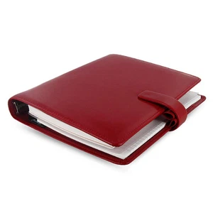 1x Filofax A5 Metropol Organiser Planner Notebook Diary Book Red Leather Fashion - Picture 1 of 7